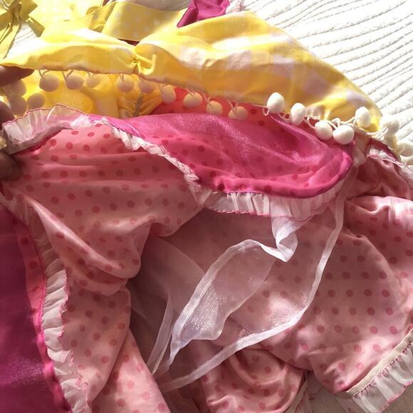 Lalaloopsy Girls XS S 3 4 5 6 Sugar Cookie Dress Costume Goldie Locks Cosplay - Picture 3 of 6